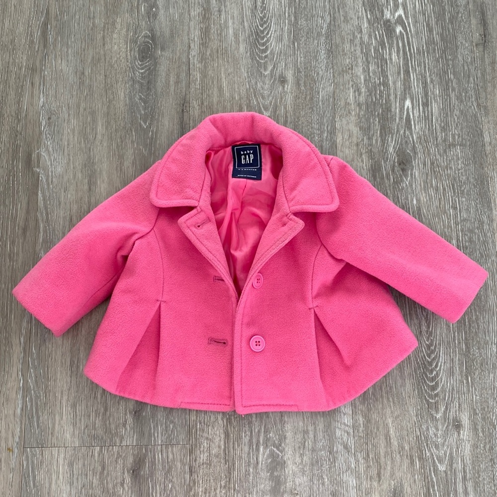 Gap Girl Peacoat 0-6 months